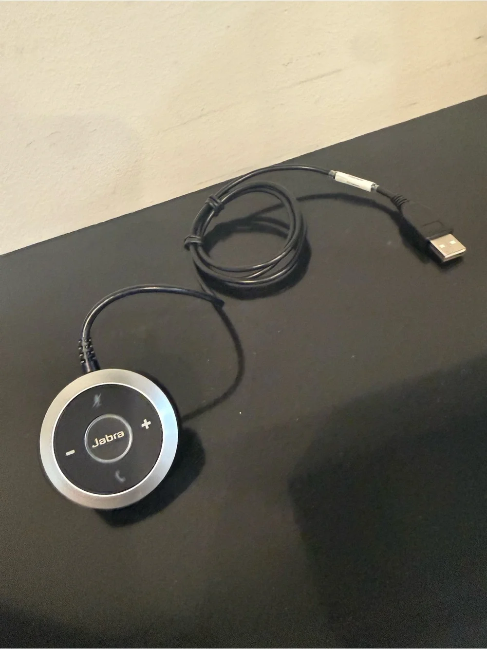 Jabra Evolve 40 Wired Headset in Black with Red Cable
